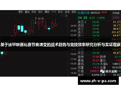 基于法甲联赛比赛节奏演变的战术趋势与竞技效率研究分析与实证观察